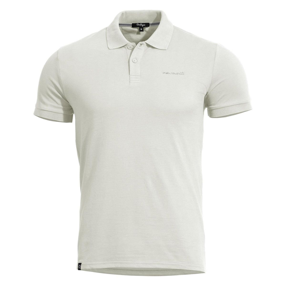 Pentagon Poloshirt Moth Piquet, weiß