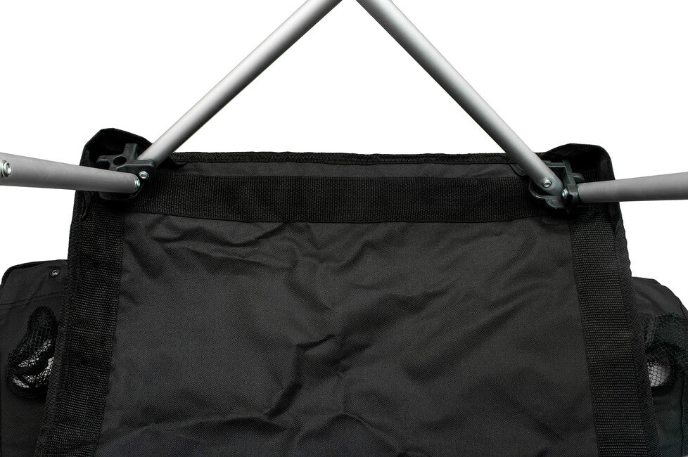 BasicNature Comfort Travel Chair, Schwarz