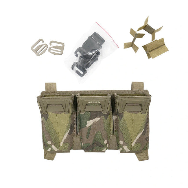 Agilite Pincer Triple Magazine Pouch, Multicam