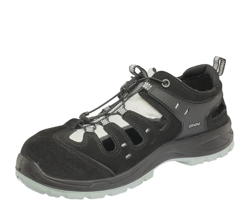 Bennon BOMBIS LITE S1P ESD NM Work Sandals, Grey