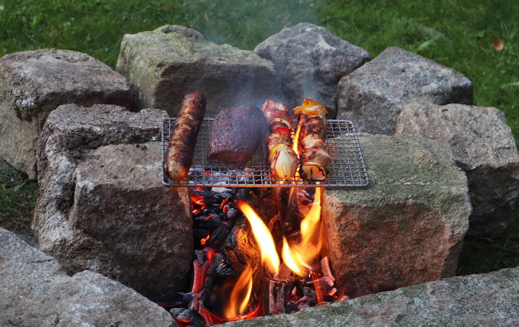 Origin Outdoors Titan Titanium grillrost mit aufhänger