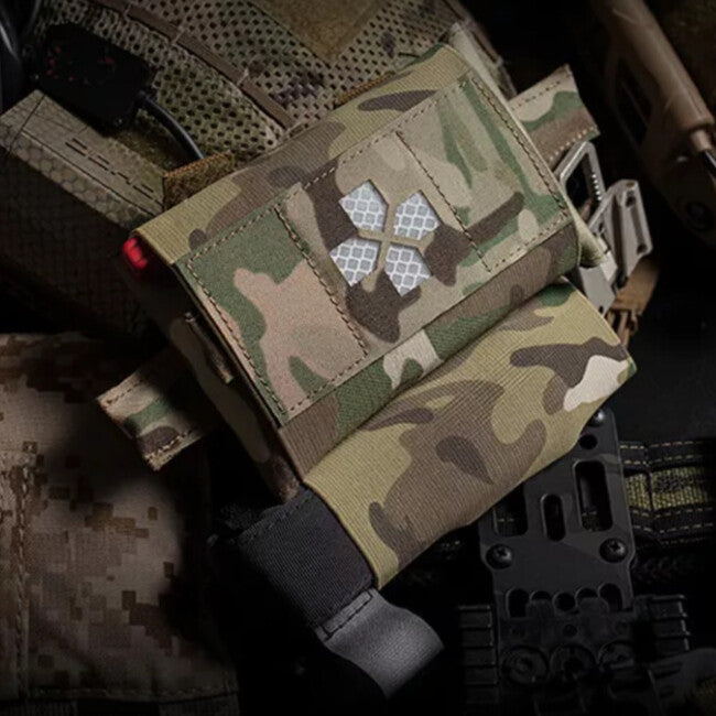 Leguon SaberMicro Medical Micro Trauma Pouch, Black Camo