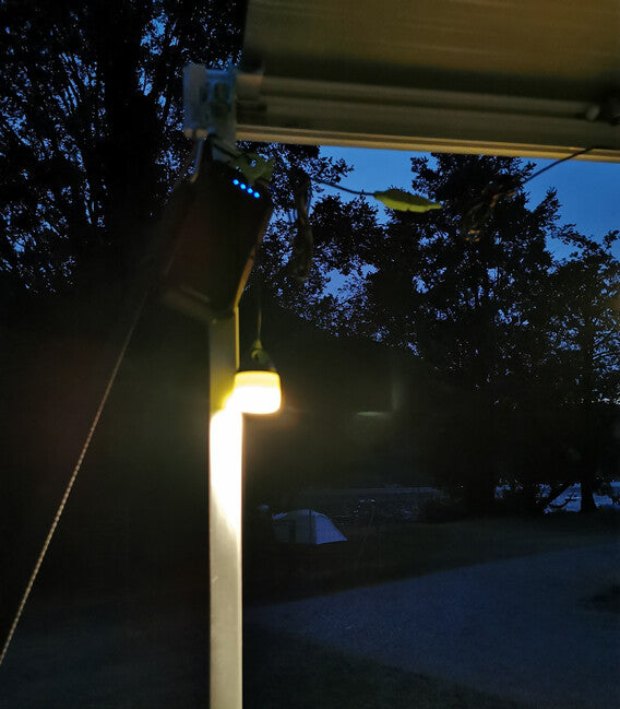 Origin Outdoors Connectable LED Lamp, Blue, 200 Lumens, Warm White