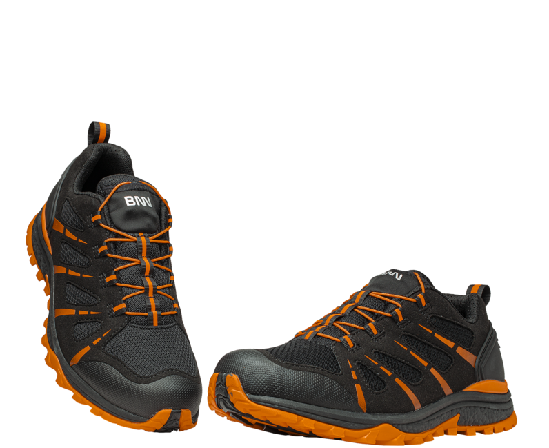 BENNON SONIX O1 Low Work Boots, Orange