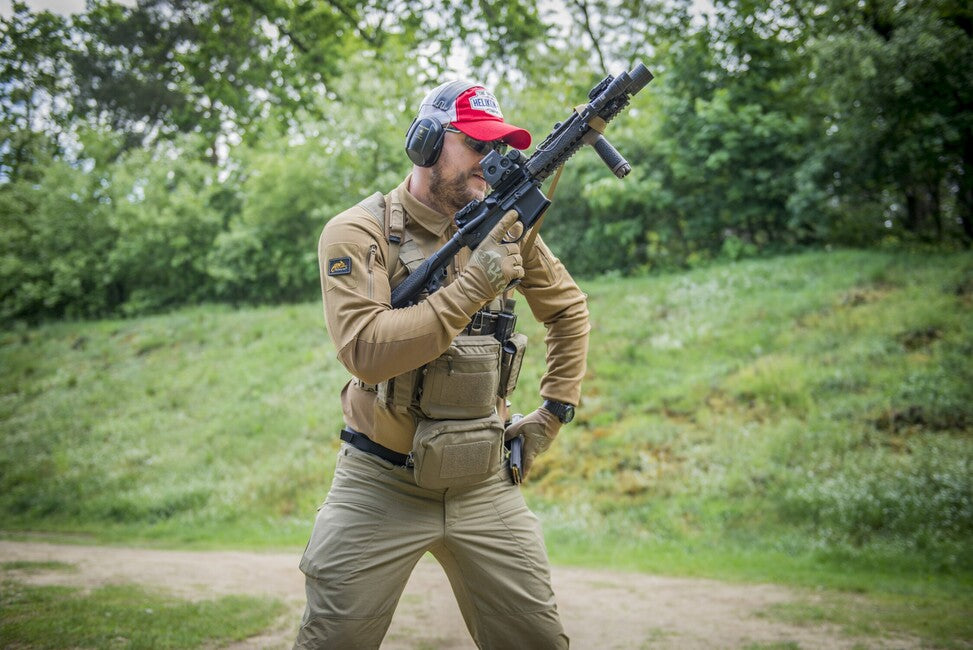 Helikon-Tex Range Tactical handschuhe - PenCott WildWood™/ coyote