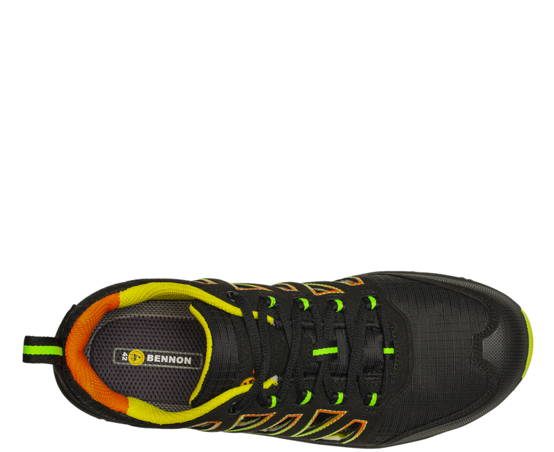 BENNON REBEL S1P ESD Low Sports Shoes, Green