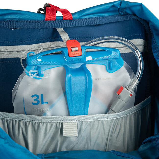 Osprey Atmos AG LT 65 Backpack, Night Shift/Scoria Blue