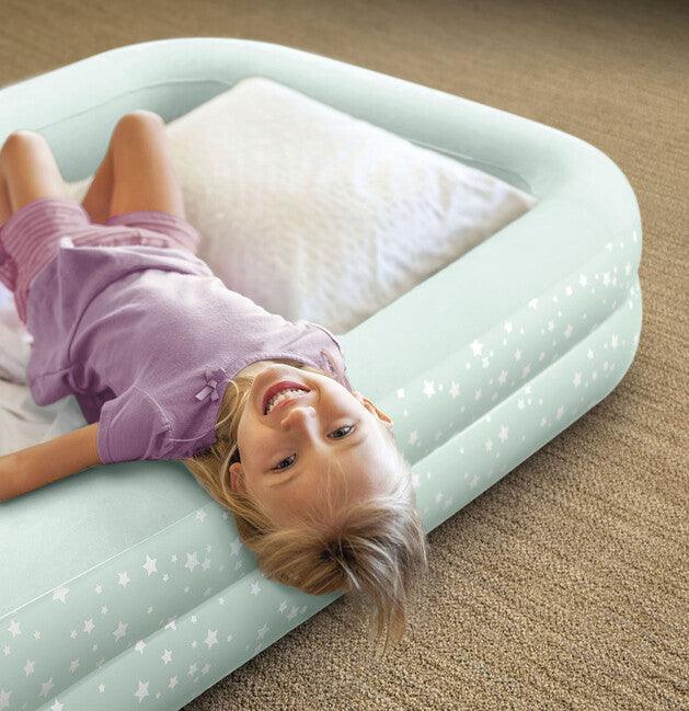 InTex Kidz Travel Bed Set kinder aufblasbares Bett mit Pumpe