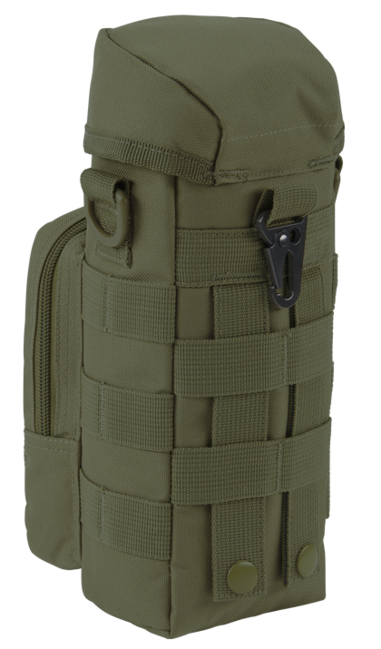 Brandit MOLLE Flaschenhalter mit tasche II, olivgrün