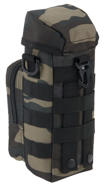 Brandit Molle Water Bottle Pouch II, Dark Camo