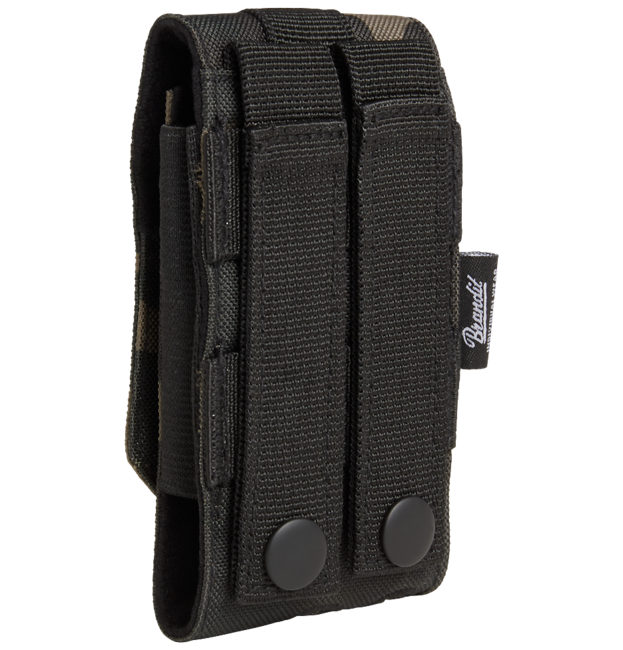 Brandit Molle Medium Mobile Phone Pouch, Dark Camo