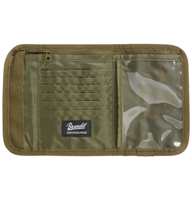 Brandit Wallet Two Geldbörse, woodland