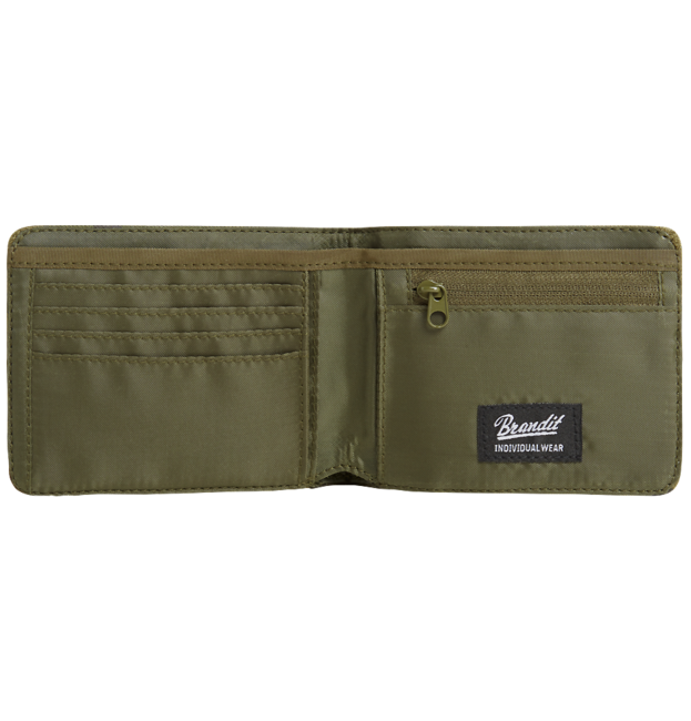 Brandit Wallet Four Geldbörse, woodland
