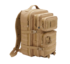 Brandit Backpack US Assault Pack Large 40L, camel