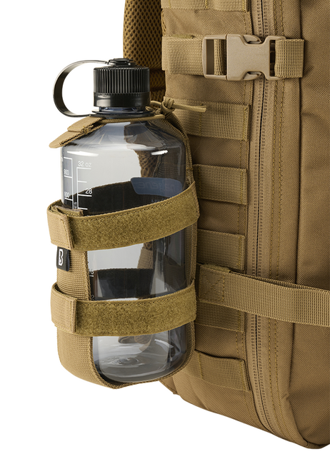 Brandit Flex Large MOLLE flaschenhalter, camel