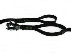 K9 Thorn Kong Frog Leine mit 2 Griffen, schwarz, 150 cm