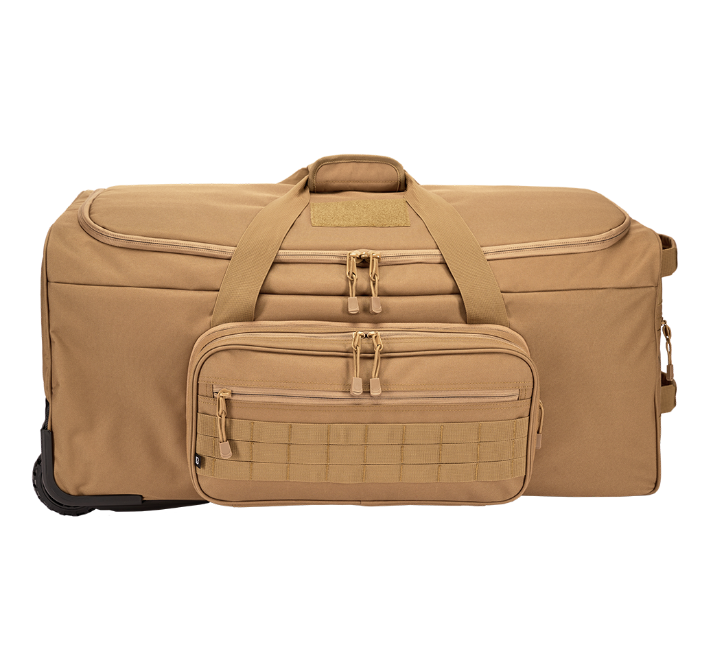 Brandit US Cooper Trolley cestovná taška 120L, camel