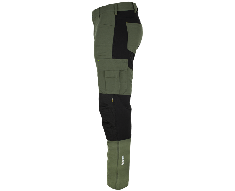 BENNON Erebos WP Work Pants, Green/Black