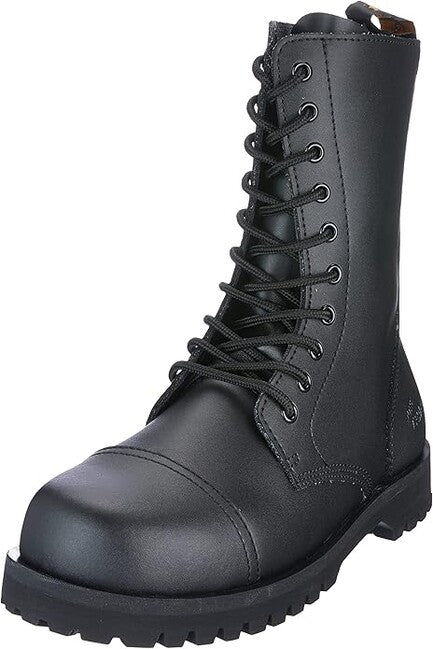 Pure Trash Springerstiefel 10 Loch schwarz