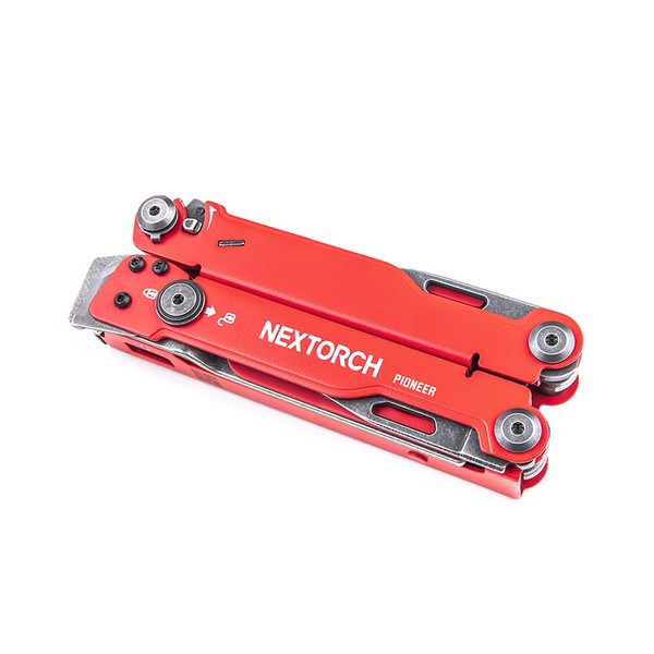 NexTorch® Pioneer MT20RE Multifunctional Tool Rescue Edition, Red