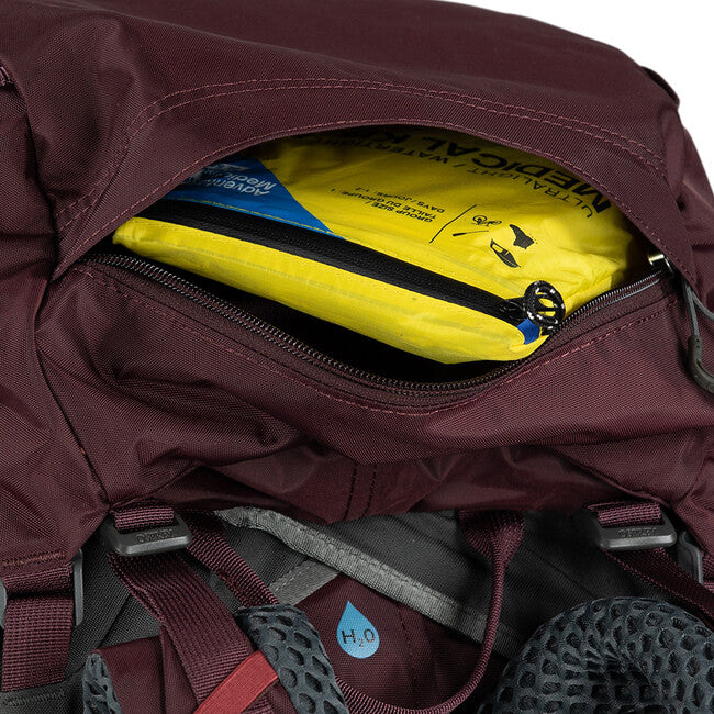 OSPREY KYTE 58 σακίδιο πλάτης τουρισμού, elderberry purple