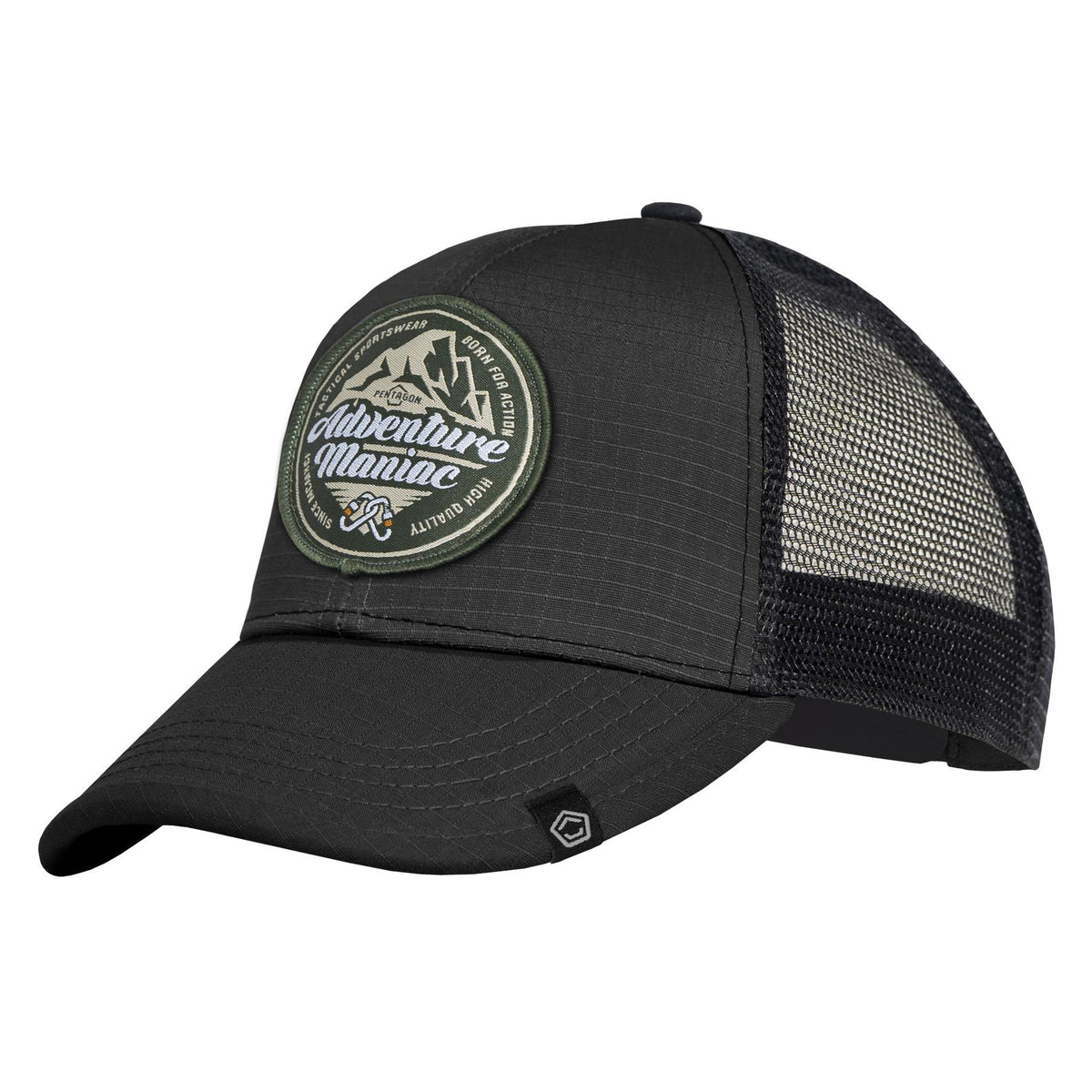 Pentagon Cap Adventure Maniac, schwarz