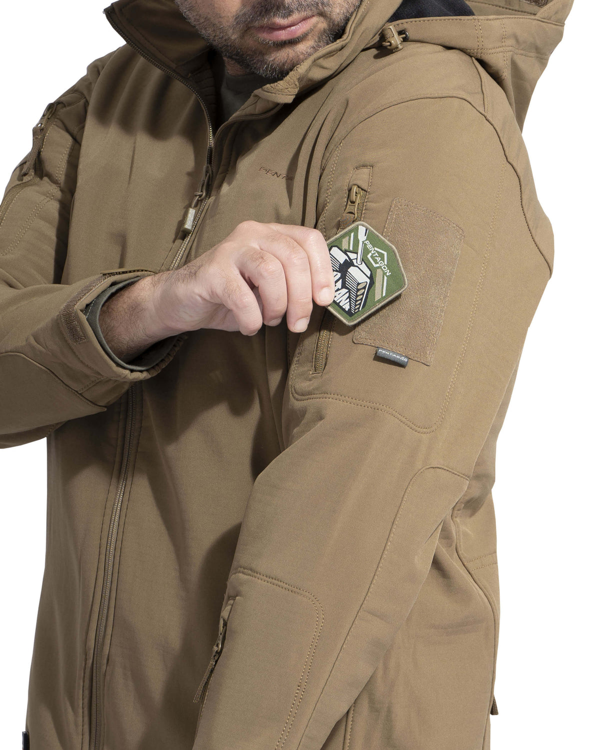 Pentagon Artaxes Herren Jacke, Coyote