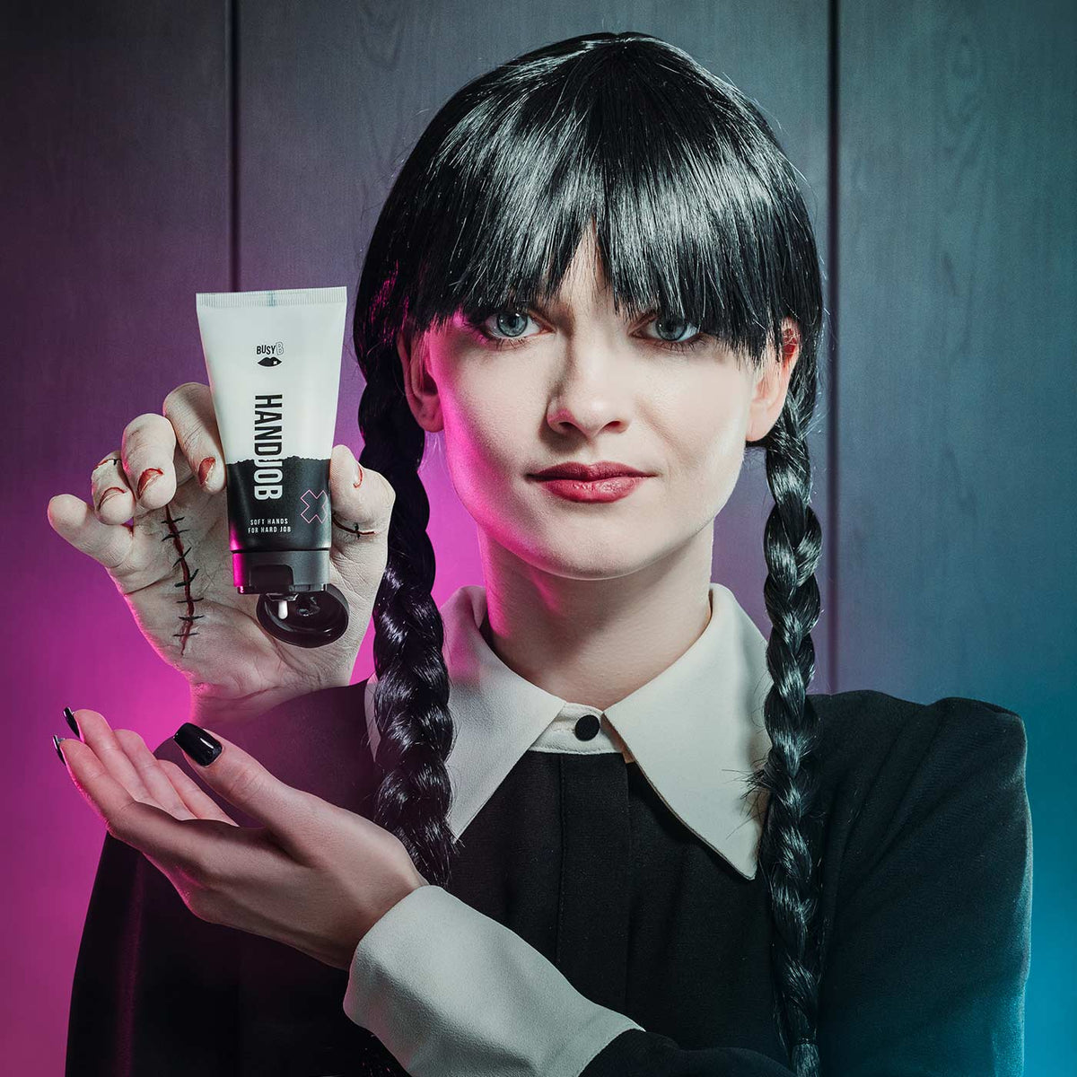 Angry Beards Hand Job krém na ruky, Ochranný, 75 ml