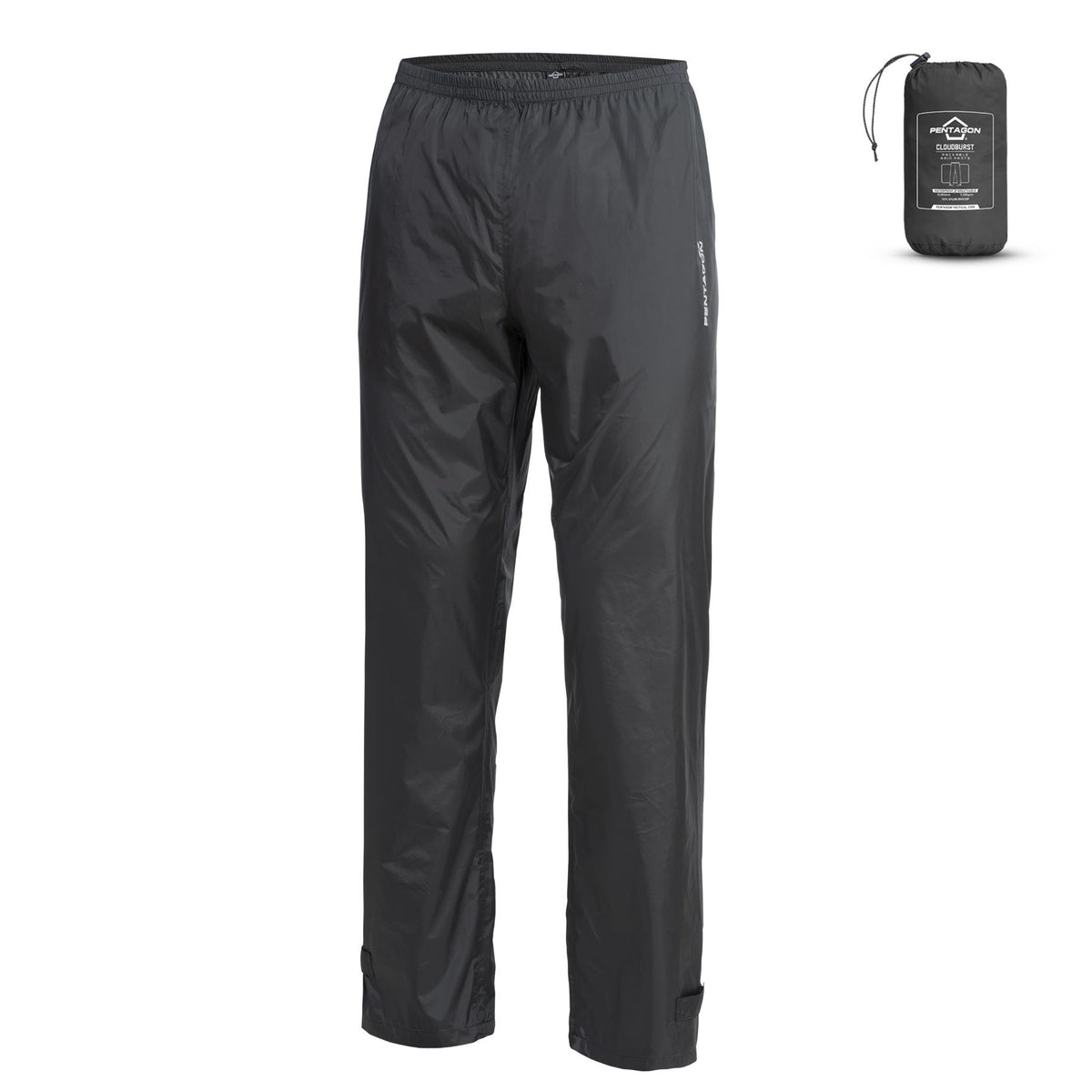 Pentagon Hose Cloudburst Packable, schwarz