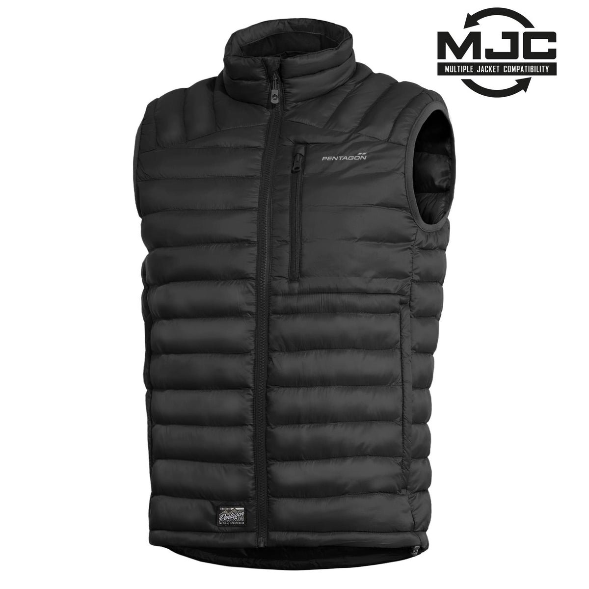Pentagon Homer Weste, schwarz