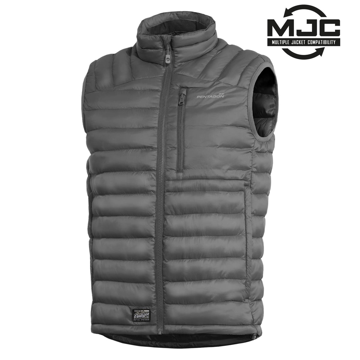 Pentagon Homer Weste, Cinder grey
