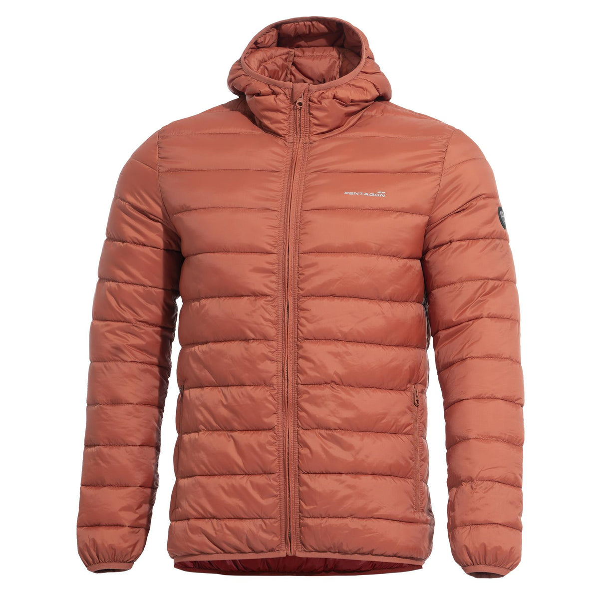 Pentagon Aurora Herrenjacke mit Kapuze, Maroon Red