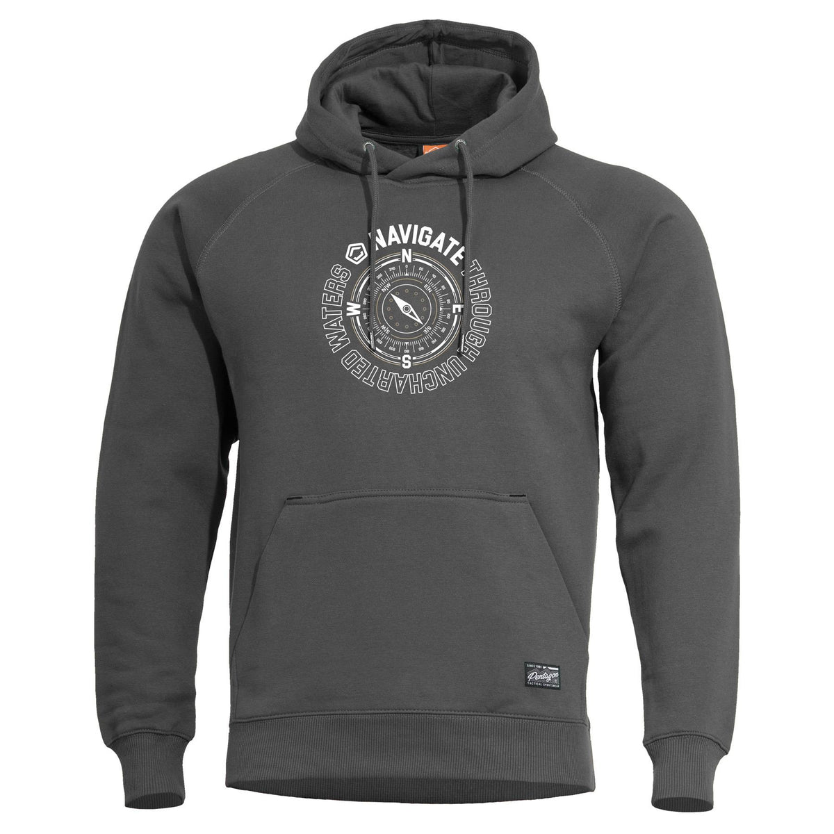 Pentagon Navigate Herren Kapuzenpullover, grau