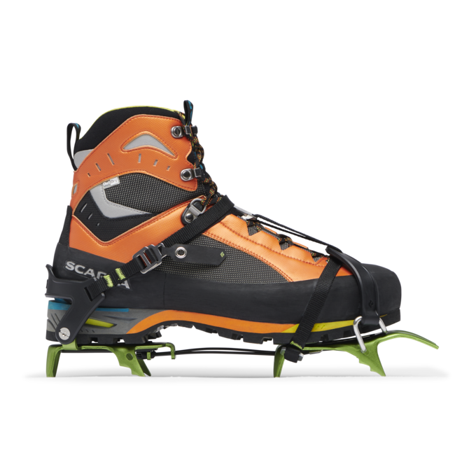 Black Diamond Neve Strap Crampons, Envy Green