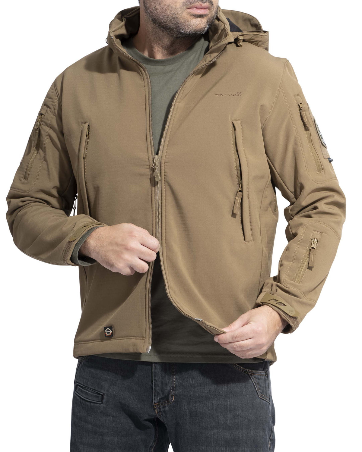 Pentagon Artaxes Herren Jacke, schwarz