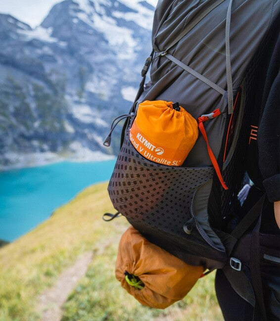 Klymit Ultralite SL Μονωμένο Χαλάκι Ύπνου V, πορτοκαλί