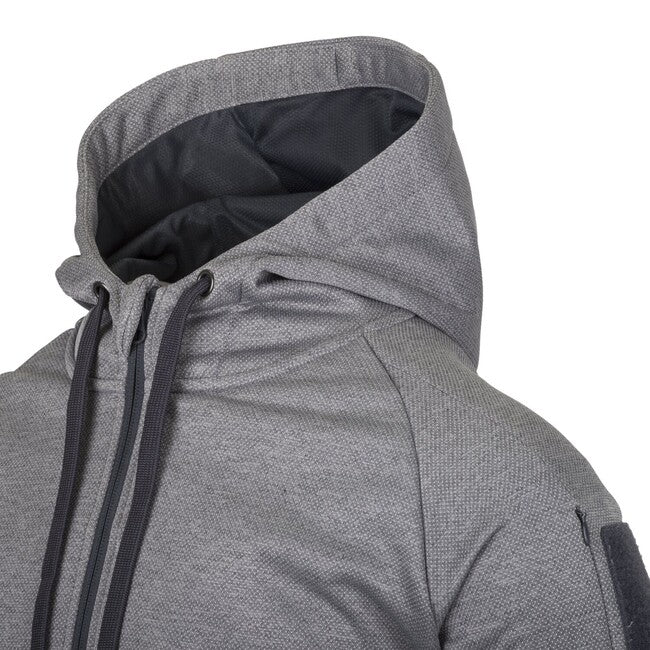 Helikon-Tex Urban Tactical Hoodie Full Zip, Melange Grey