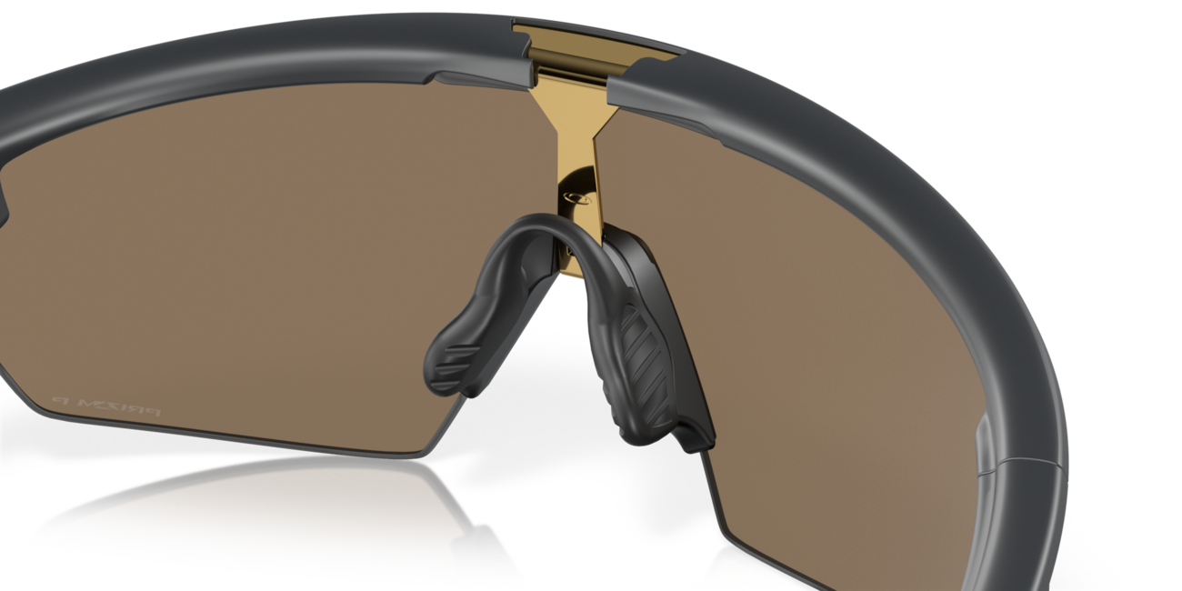 Oakley SPHAERA Sunglasses 36, Matte Carbon Frame, Prizm 24K Polarized Lenses
