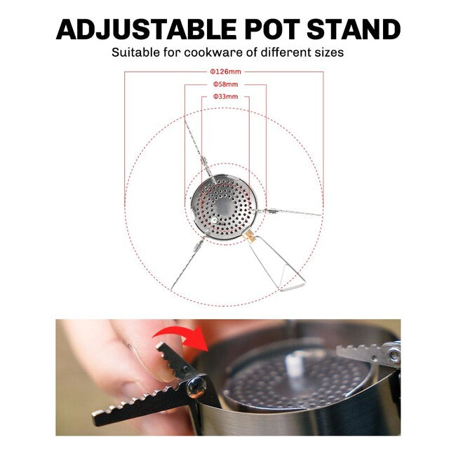Fire Maple Greenpeak II Gas Stove with Pressure Control