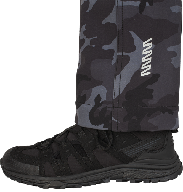 Bennon CAMOS Softshell Pants, Black/Grey