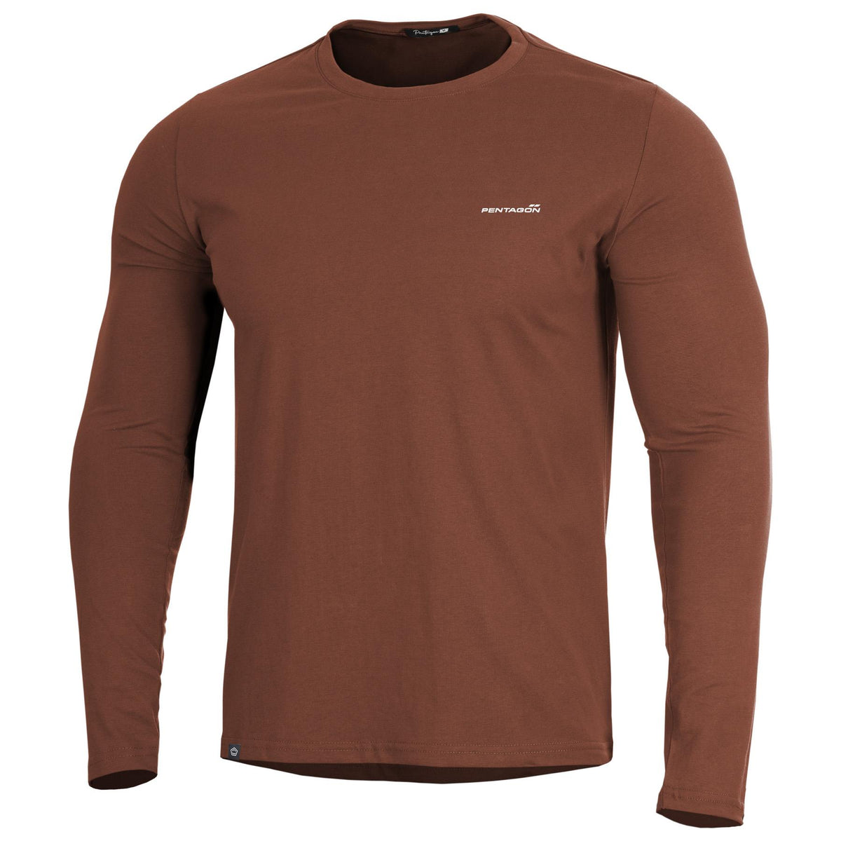 Pentagon Ageron 2.0 majica z dolgimi rokavi, maroon red
