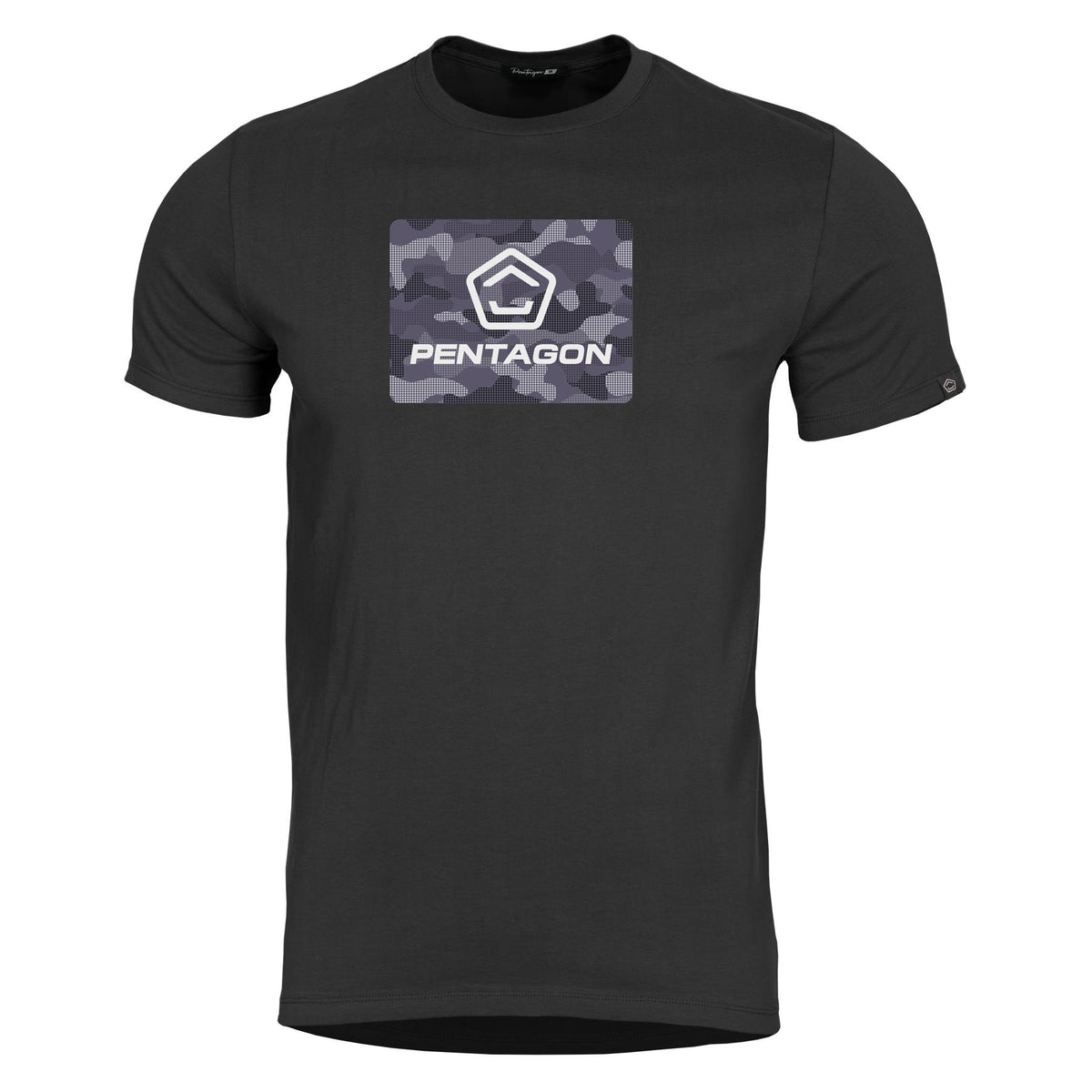 Pentagon T-Shirt Spot Camo, schwarz