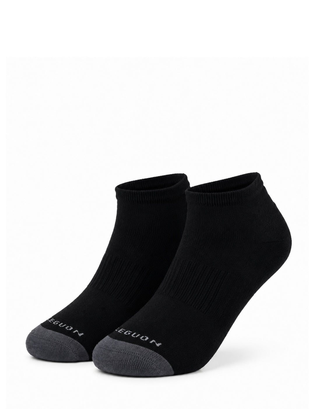 Leguon Veydan Socken aus Bio-Baumwolle, schwarz