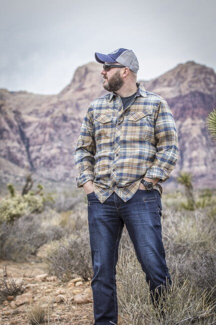 Helikon-Tex Defender Mk2 Shirt PILGRIM - Ginger Plaid