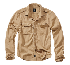 Brandit Vintage Herrenhemd, Khaki