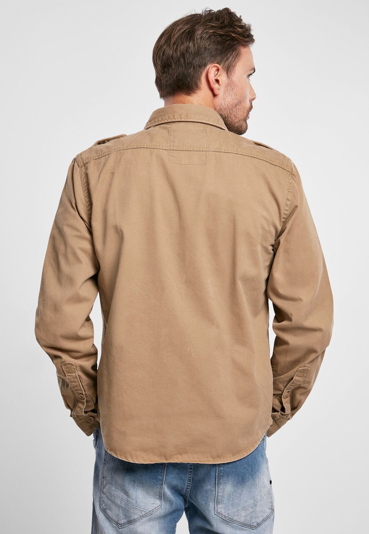 Brandit Vintage pánska košeľa, Khaki