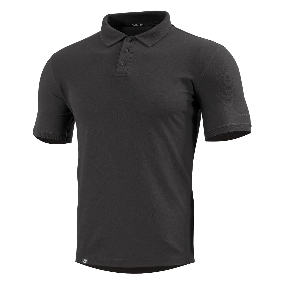 Pentagon Poloshirt Aniketos, schwarz