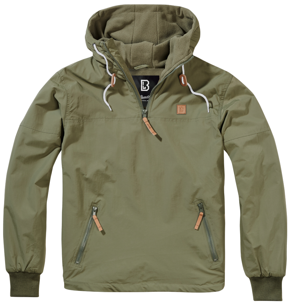 Brandit Luke Windbreaker bunda, olivová