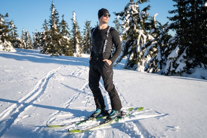 HUSKY Galti παντελόνι σκι ανδρικό, μαύρο