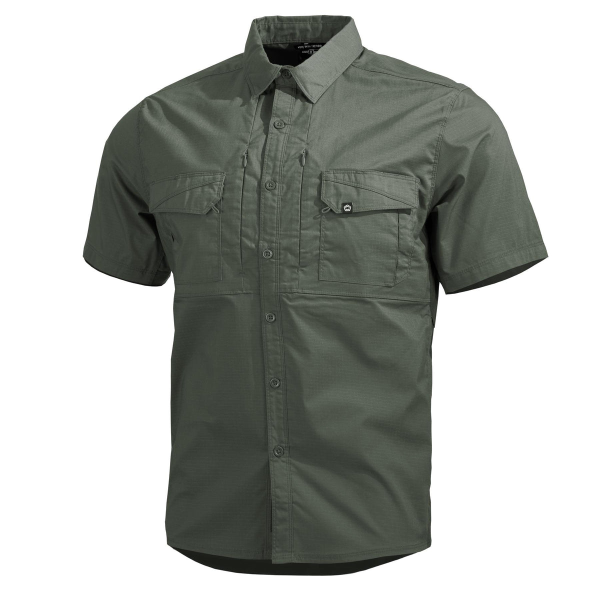 Pentagon Plato Shirt Short Sleeve, Camo Green